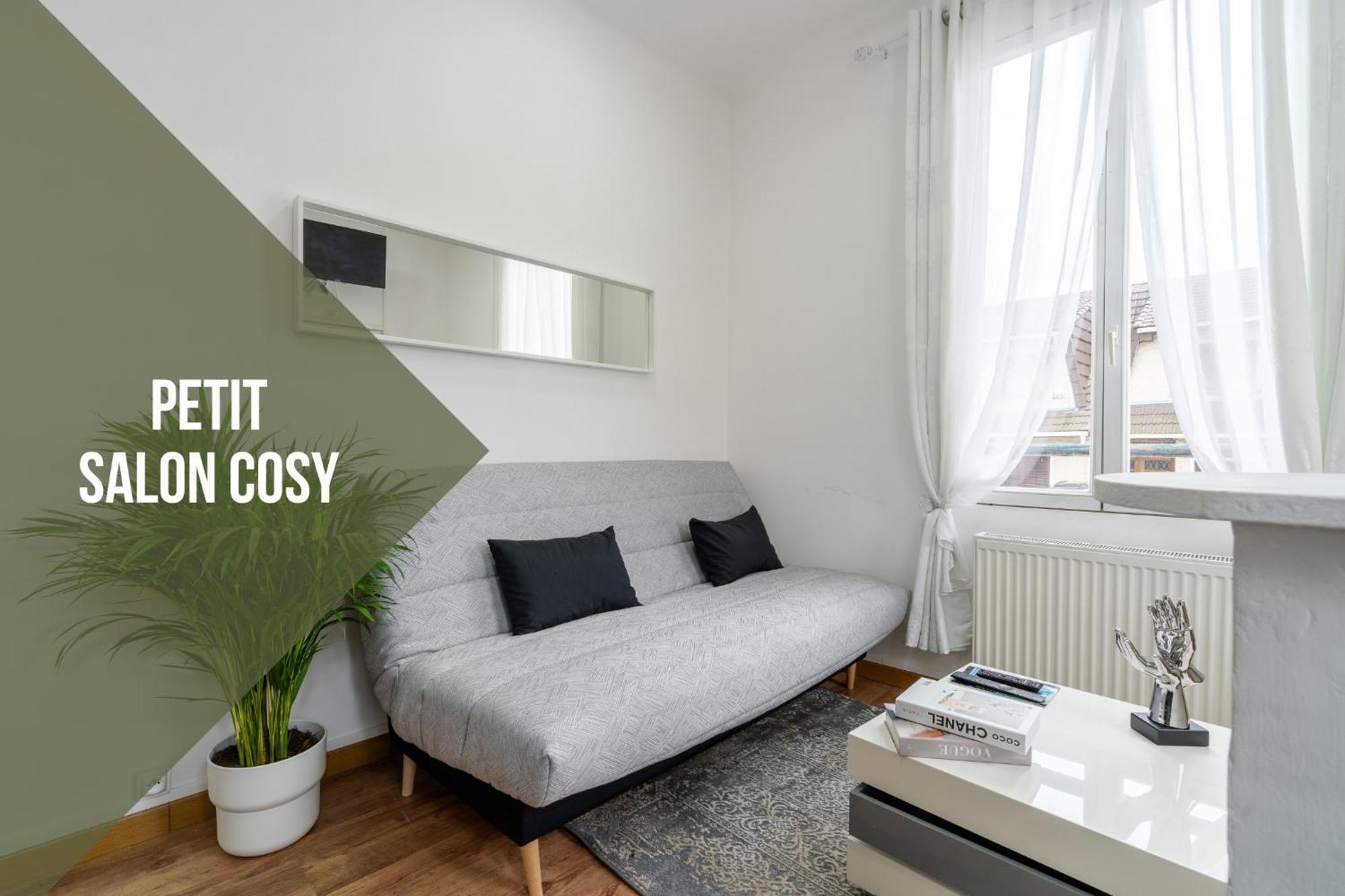 Appartamento Cocon Douillet, Proche Gare, Wifi Drancy Esterno foto