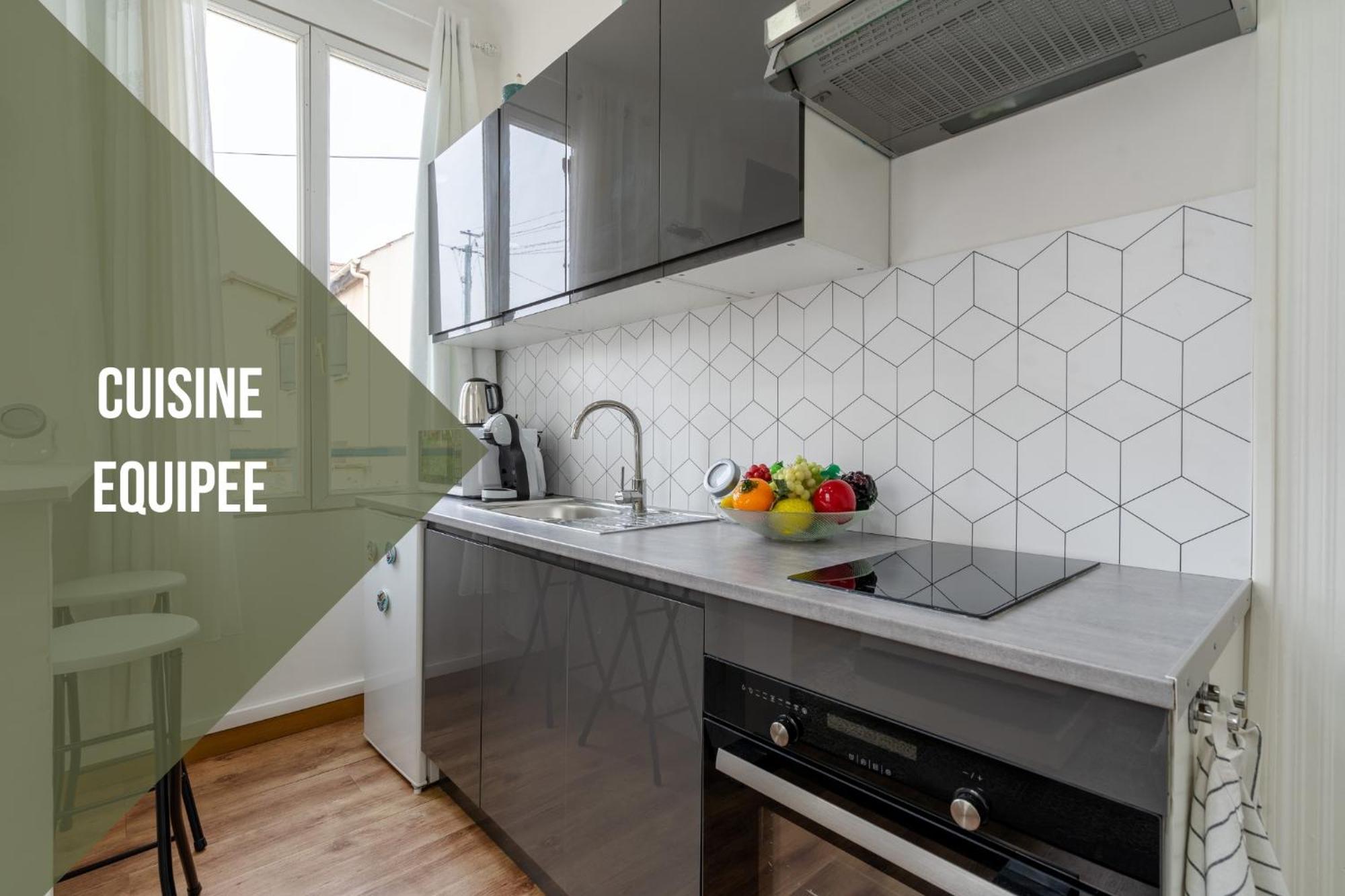 Appartamento Cocon Douillet, Proche Gare, Wifi Drancy Esterno foto