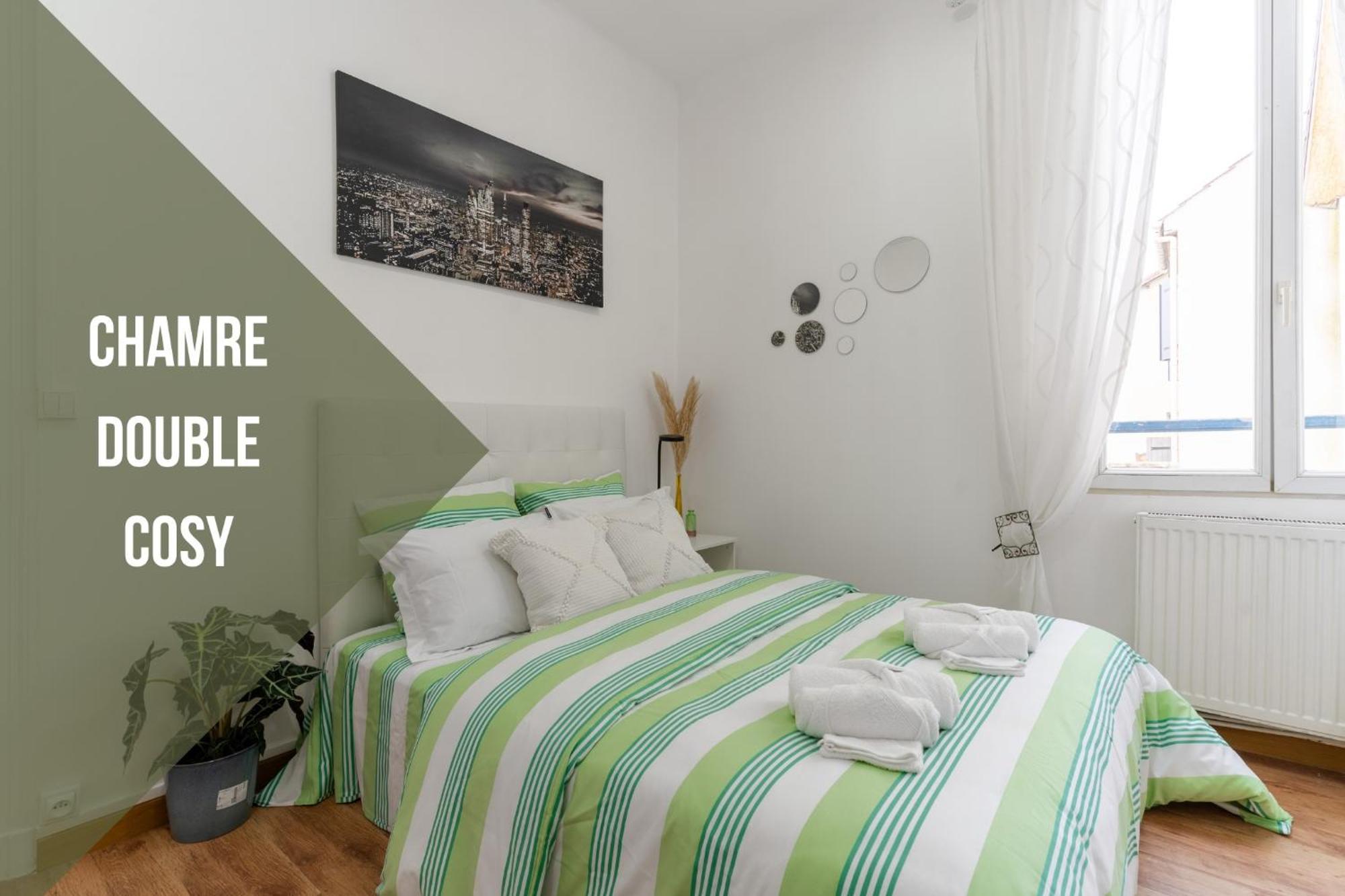 Appartamento Cocon Douillet, Proche Gare, Wifi Drancy Esterno foto