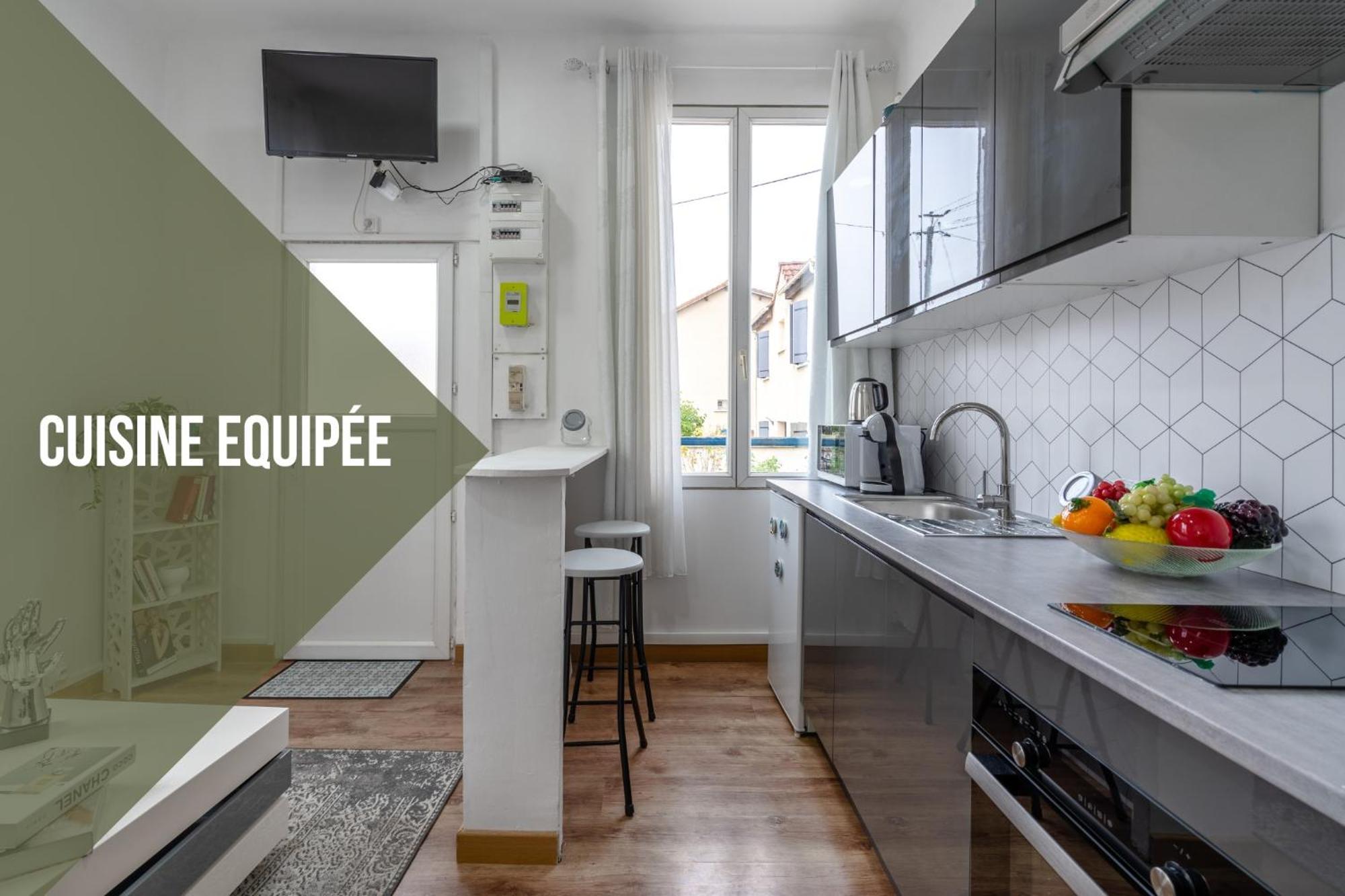 Appartamento Cocon Douillet, Proche Gare, Wifi Drancy Esterno foto